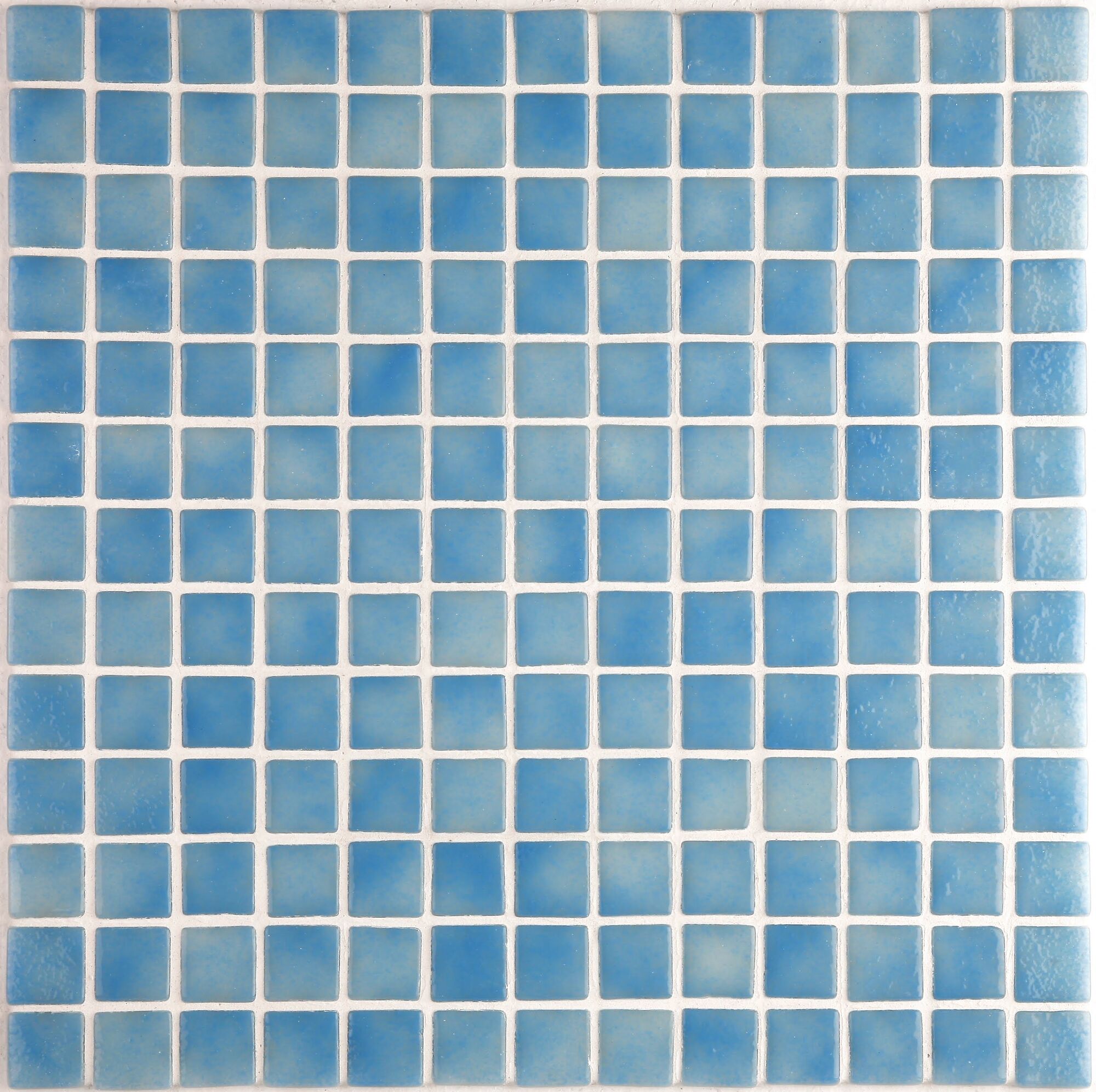Мозаика стеклянная 2508-A Niebla EZARRI голубая