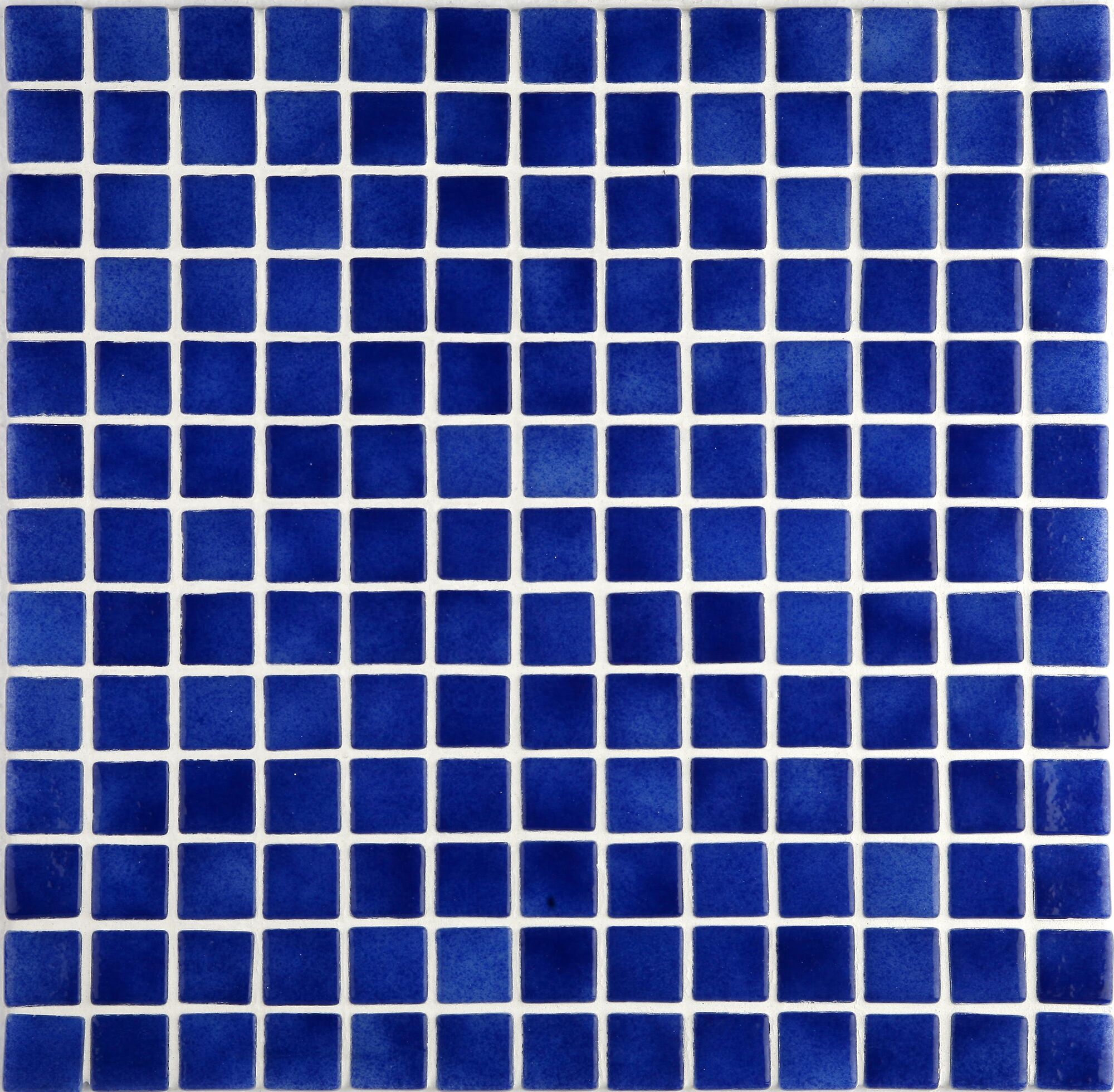 Мозаика стеклянная 2512-C Niebla EZARRI синяя кобальт