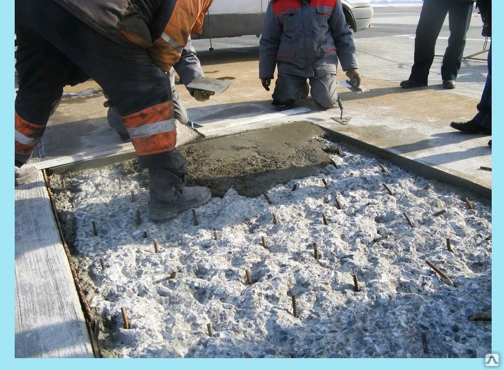 Состав ремонтный состав МБР 400 для бетона, кирпича, устранение дефектов 5