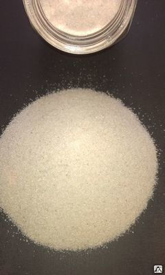 Кварцевый песок (дроблённый, молотый, горный кварц) фракции 0,2-0,63 мм 2