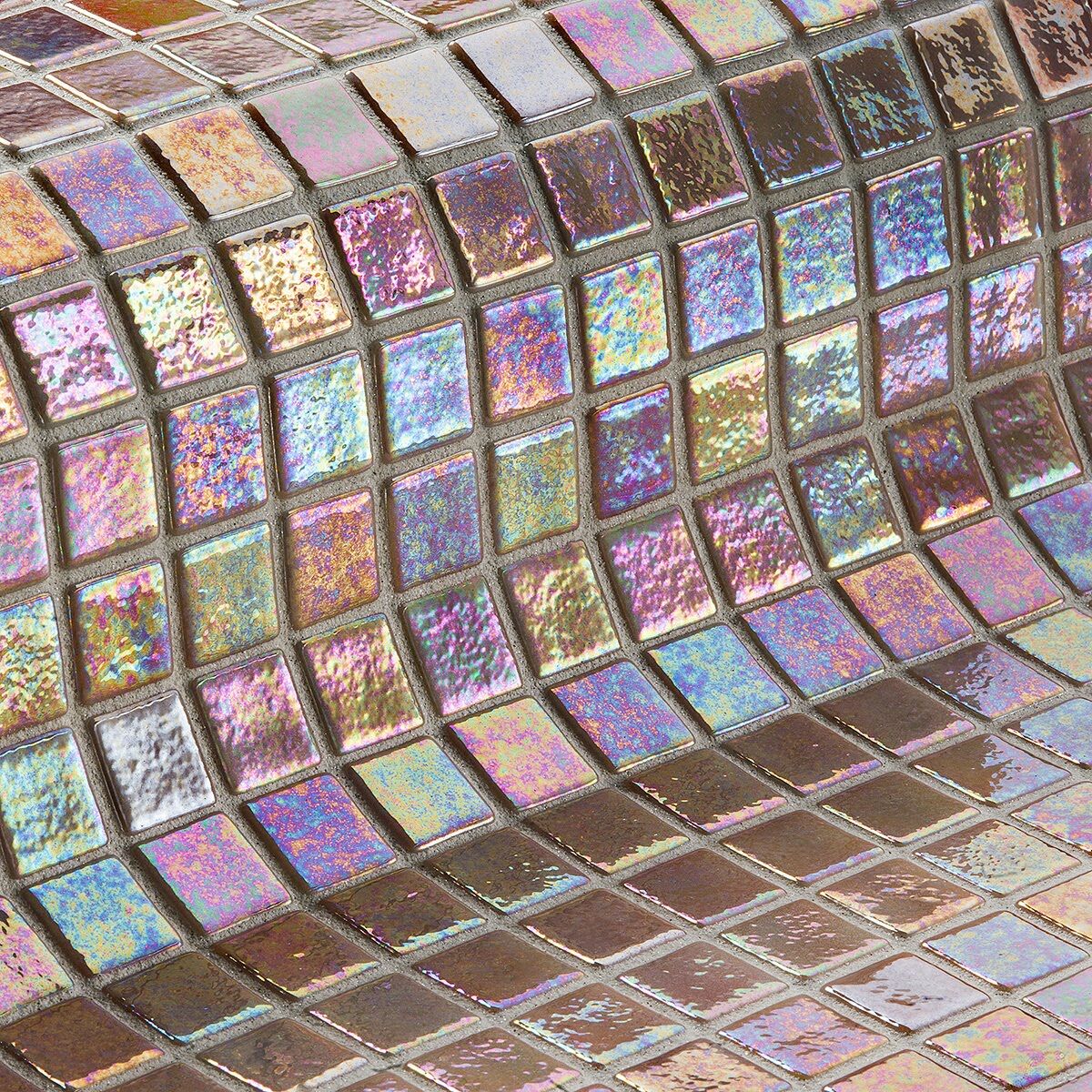 Мозаика стеклянная Nacar Iris EZARRI перламутр розовая