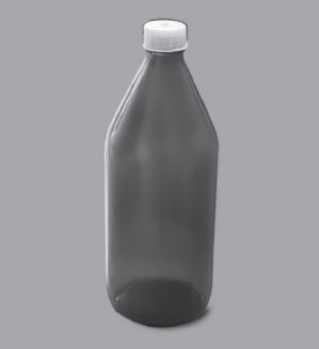 Бутылка стеклянная для реактивов, нефтепродуктов