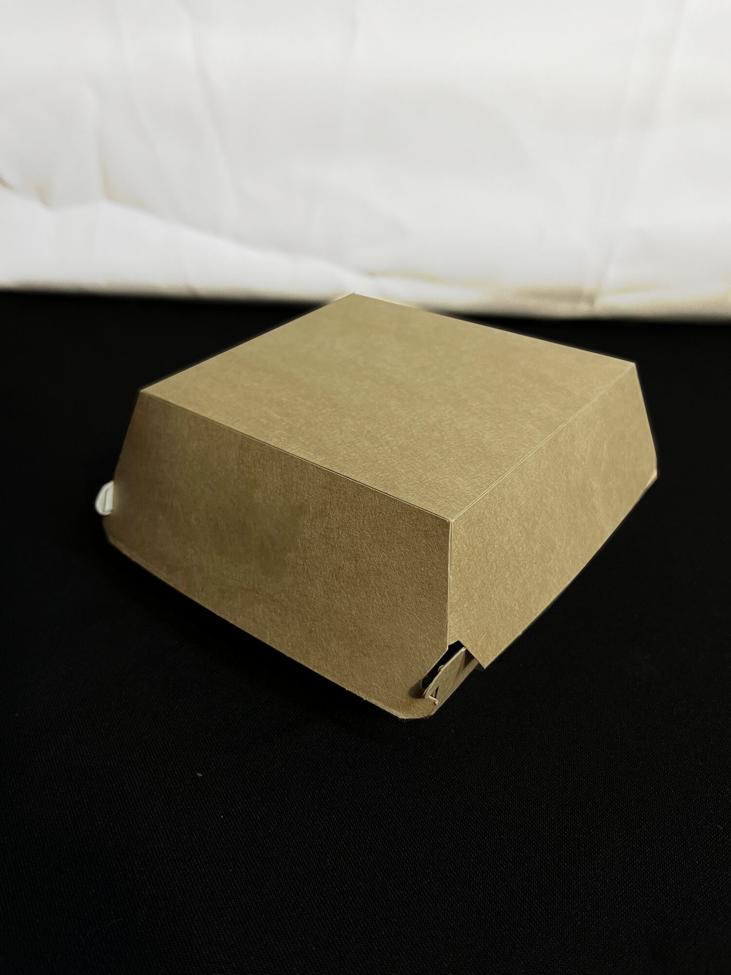 Коробка для гамбургера 110х110х60 КРАФТ (M)*300
