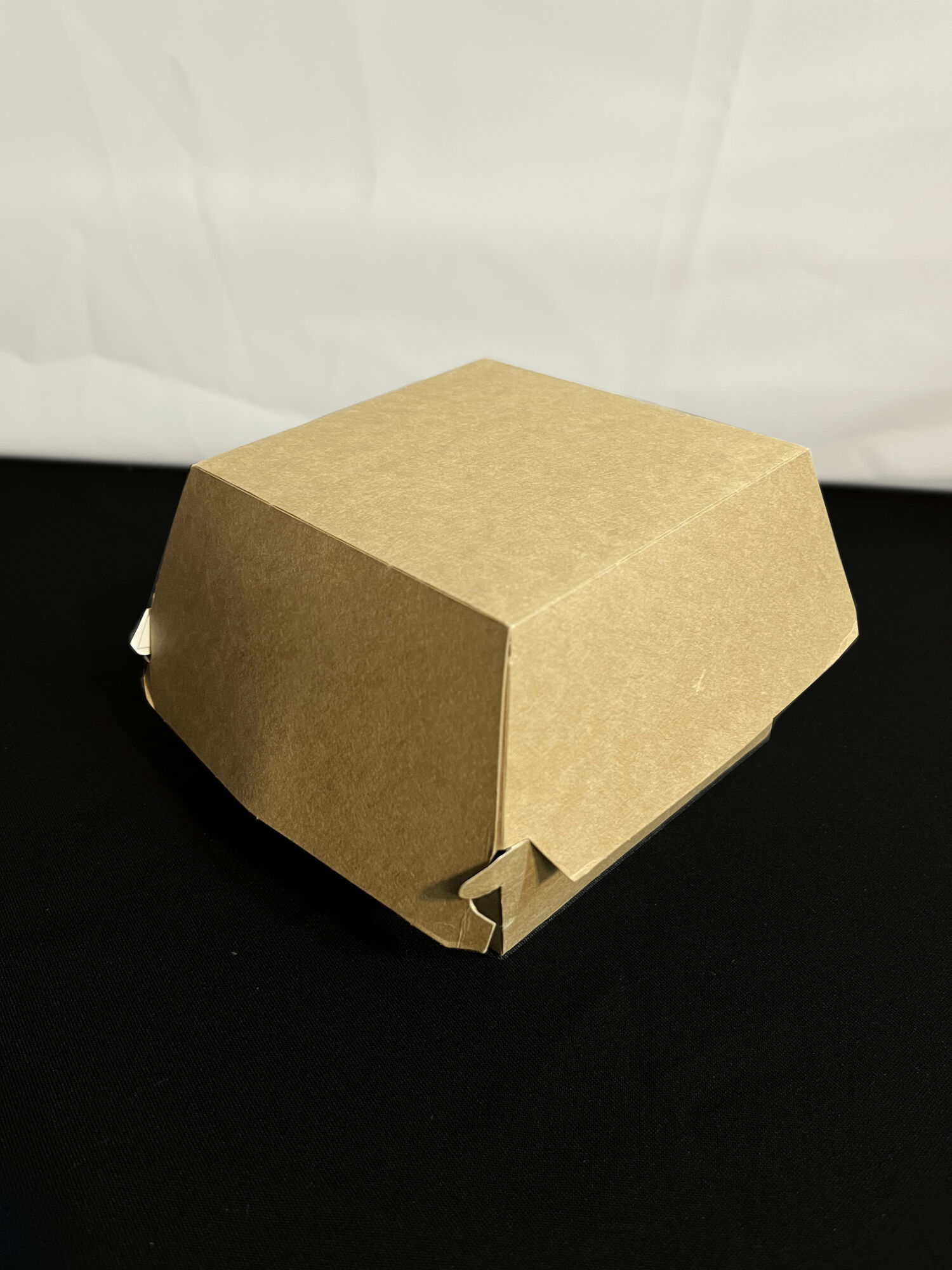 Коробка для гамбургера 120х120х100 КРАФТ (XL)*400