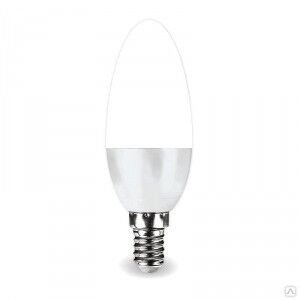 Лампа светодиодная LED OPTI свеча C37 E14 3000K 600 Лм 7.5 Вт 