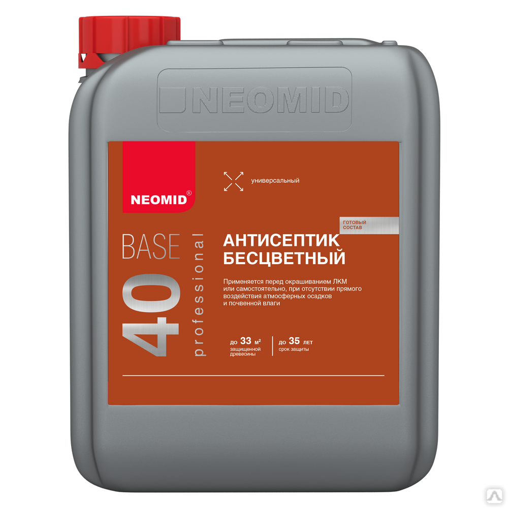 Антисептик универсальный биозащитный NEOMID 40 BASE 10 л 1