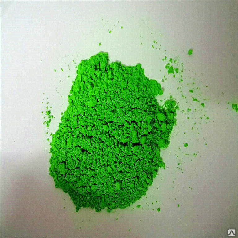 Пигмент флуоресцентный (UV) зелёный