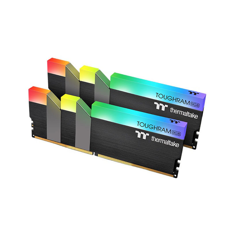 R009D408GX2-3600C18B, Комплект памяти Thermaltake TOUGHRAM RGB 16GB DIMM DDR4 3600MHz (2х8GB)