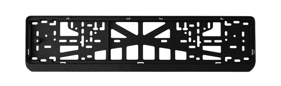 Рамка для номера автомобиля нового образца квадратная