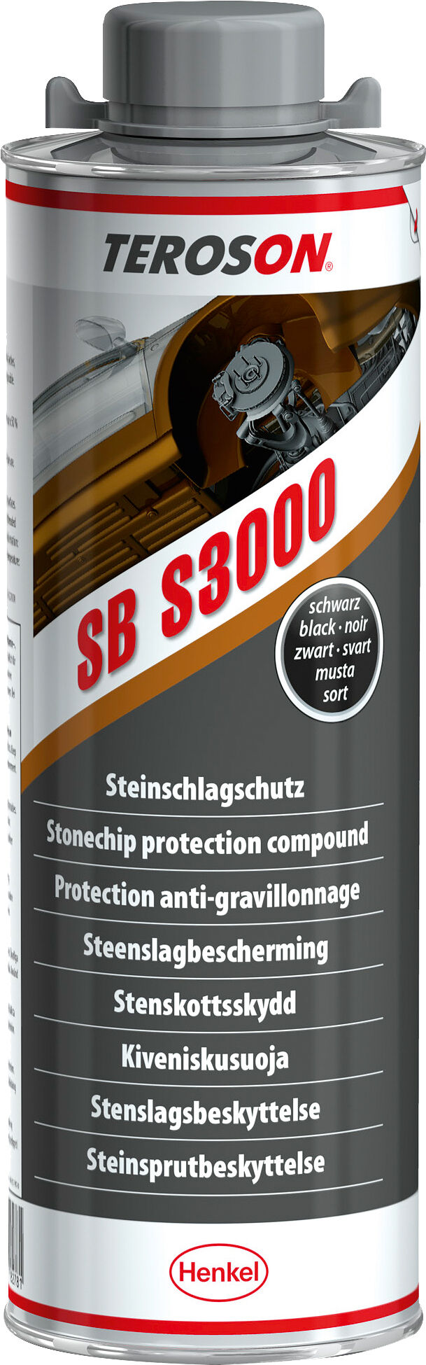 Антигравий TEROSON SB S3000 Terotex-3000 для защиты порогов от щебня  (светло-бежевый), 1 л, цена в Челябинске от компании ТОРГОВЫЙ ДОМ ТЕМП АВТО