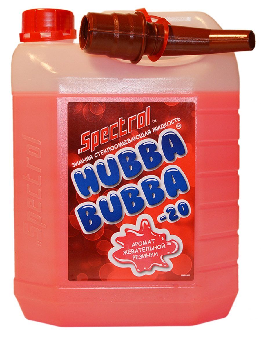 Стеклоомыватель Спектрол Hubba Bubba -20 4л, цена в Челябинске от компании  ТОРГОВЫЙ ДОМ ТЕМП АВТО