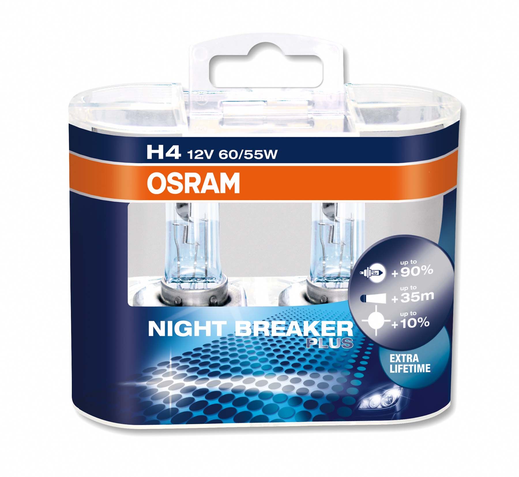 Лампа фары галогеновая Н4 OSRAM (Германия) 64193NBP01B, цена в Челябинске  от компании ТОРГОВЫЙ ДОМ ТЕМП АВТО