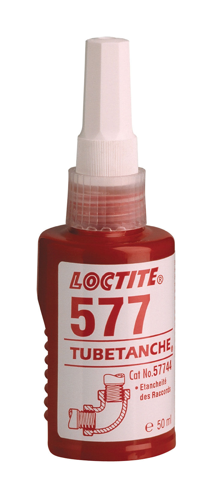 Уплотнитель резьбовой LOCTITE 577 гелеобразный в т.ч. для неактивных  материалов 50 мл, цена в Челябинске от компании ТОРГОВЫЙ ДОМ ТЕМП АВТО