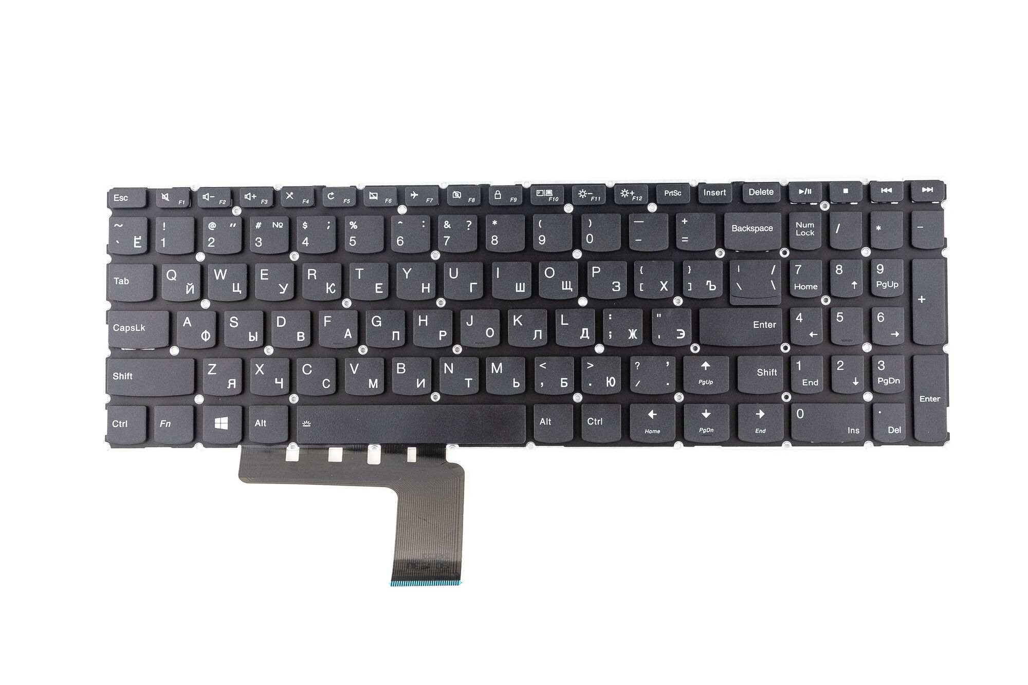 Клавиатура для ноутбука Lenovo 310-15IKB V110-15AST p/n: 9Z.NCSSN.00R SN20K93009 NSK-BV0SN