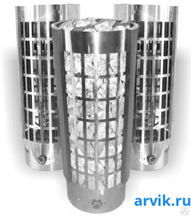 Электрокаменка для сауны Сфера ЭКМ-7 (корпус из нержавеющей стали) #1