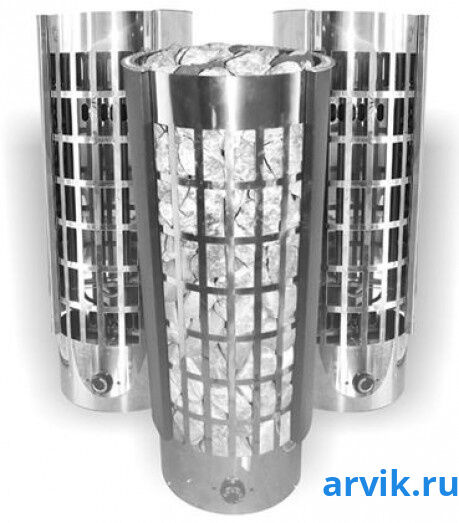 Электрокаменка для сауны Сфера ЭКМ-4,5 (корпус из нержавеющей стали)