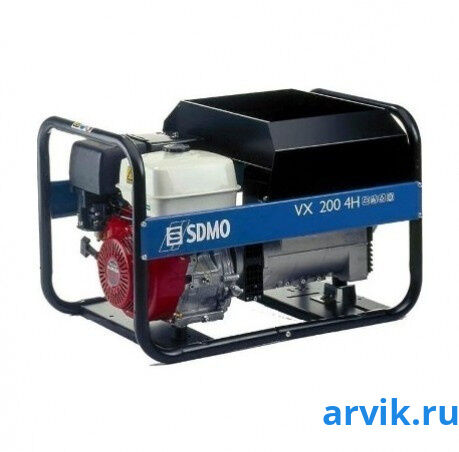 Генератор бензиновый сварочный SDMO Weldarc VX 200/4 H