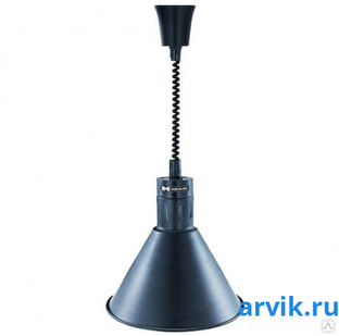 Лампа инфракрасная Hurakan HKN-DL800 черная 