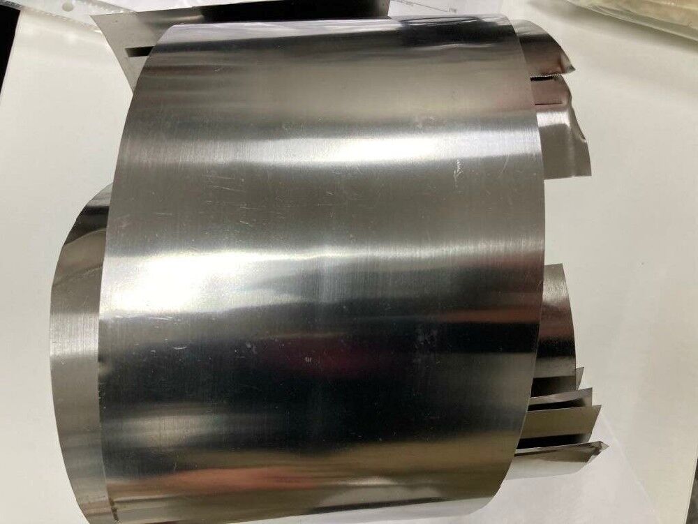 Циркониевая фольга толщина 0,15 мм (150 мкм) 99,7% марка Э100