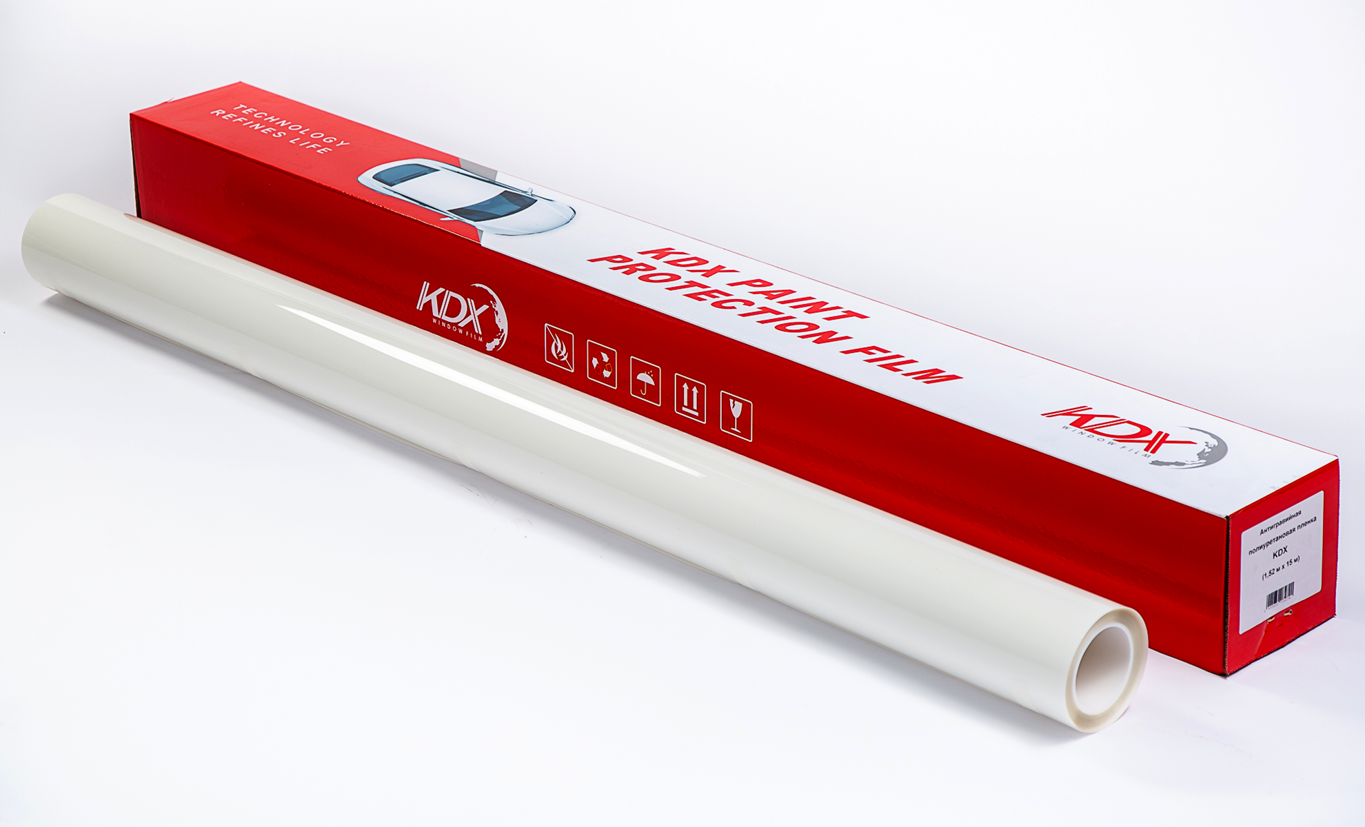 Антигравийная полиуретановая пленка KDX Premium (1,52 м x 15 м)